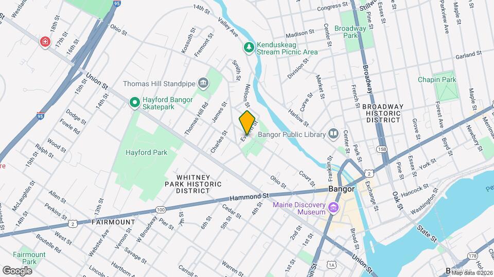 154 Court St, Unit 3 Map and Location Details