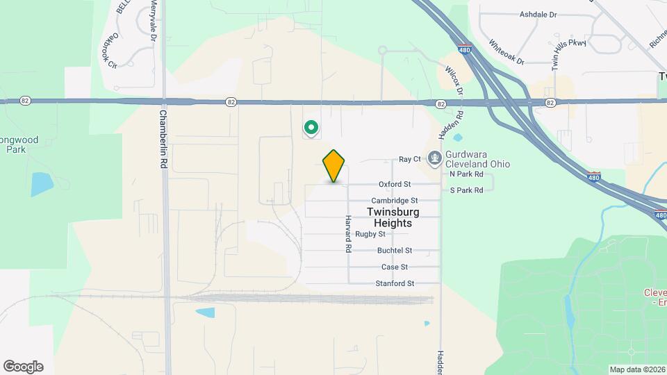 1992 Oxford St Map and Location Details