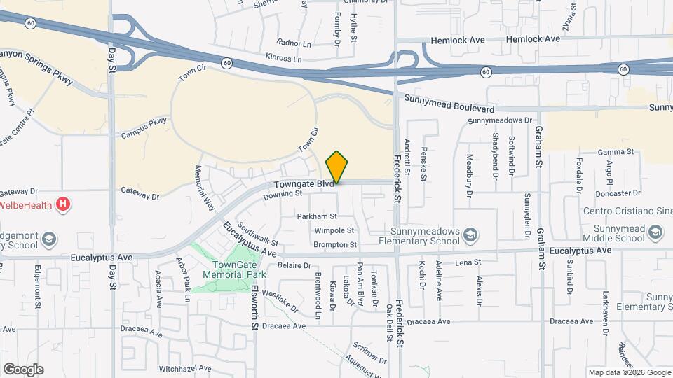 22790 Downing St Mapa y Detalles de la Ubicación