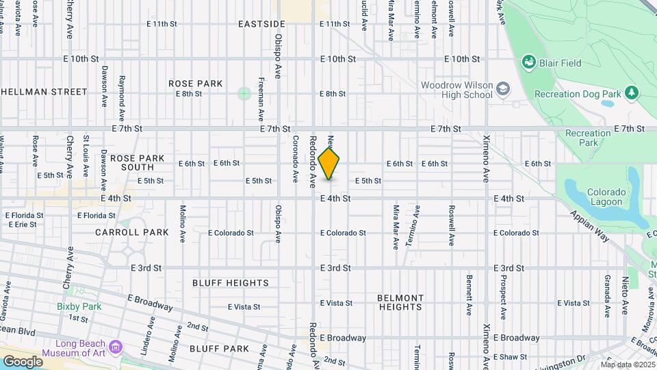 437 Newport Ave Map and Location Details