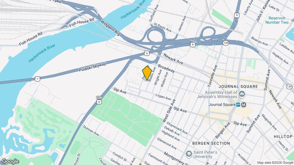 25 Wallis Ave Map and Location Details