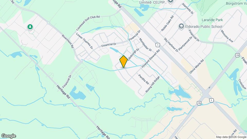 33 Little Britain Cres Map and Location Details