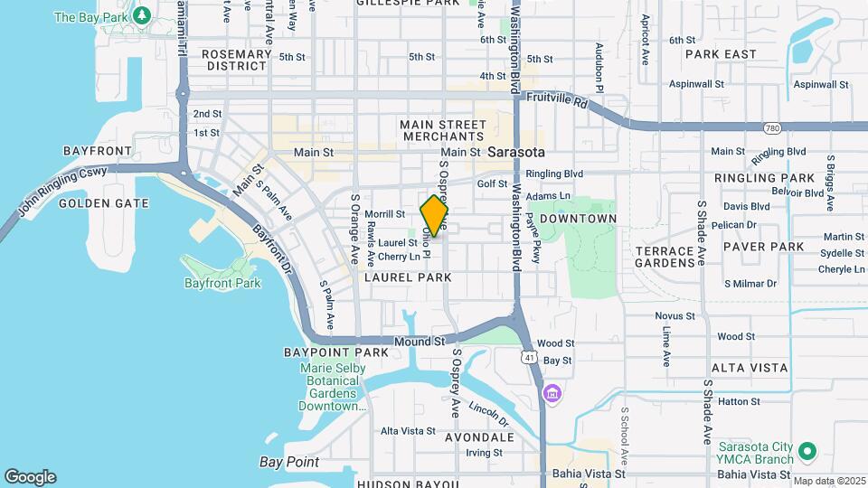 1764 Laurel St Mapa y Detalles de la Ubicación