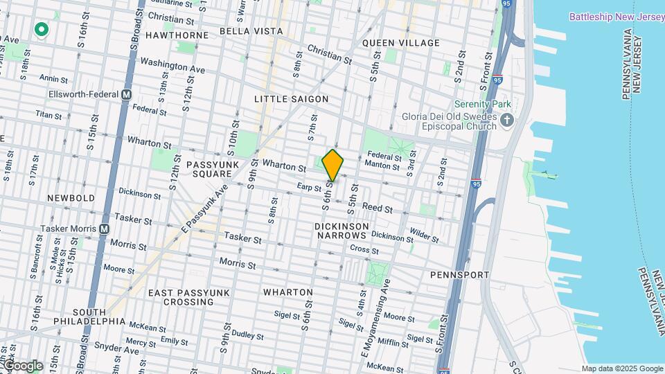 1325 S 6th St Map and Location Details