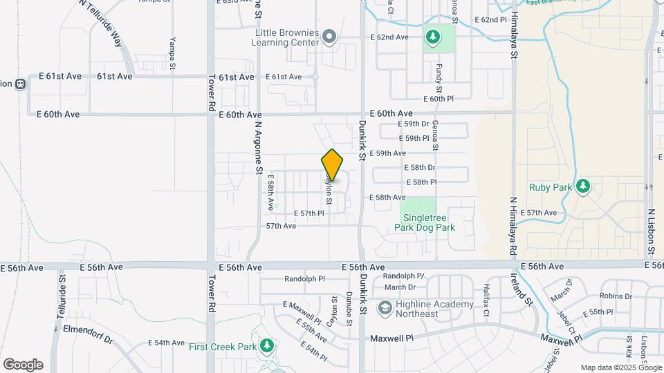 5810 Ceylon St Map and Location Details