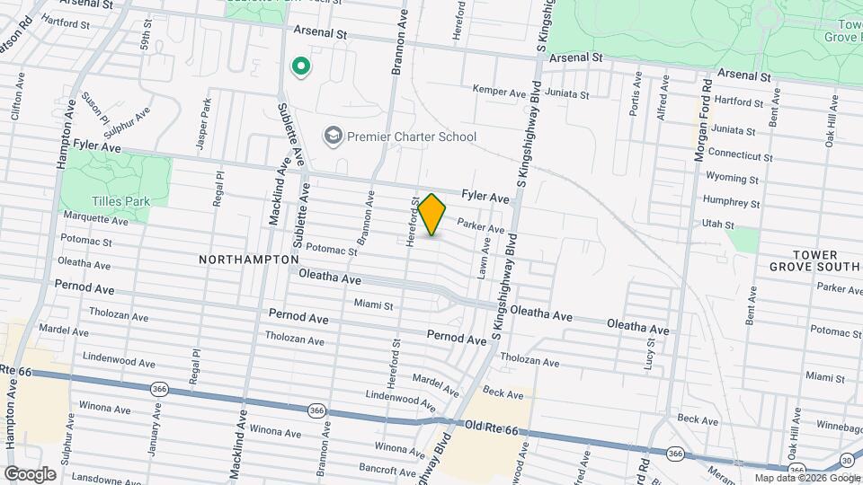 4978 Fairview Ave Map and Location Details