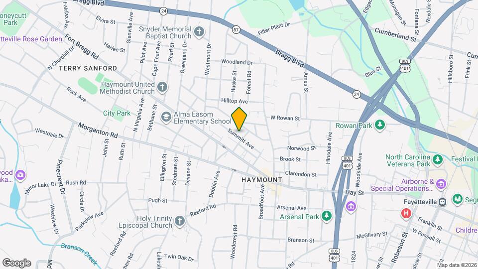 1400 Summit Ave Map and Location Details