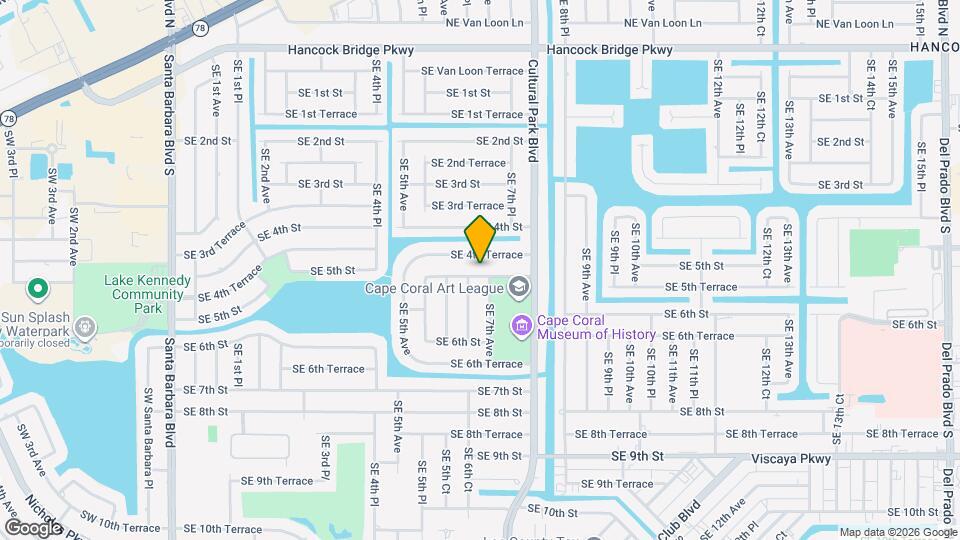 611 SE 5th St Map and Location Details