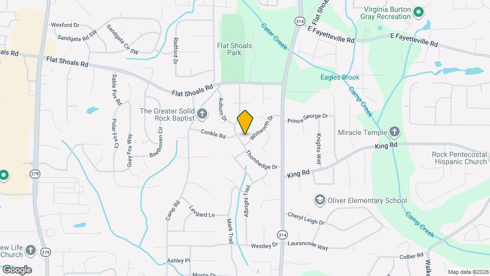 6310 Thornhedge Dr Map and Location Details