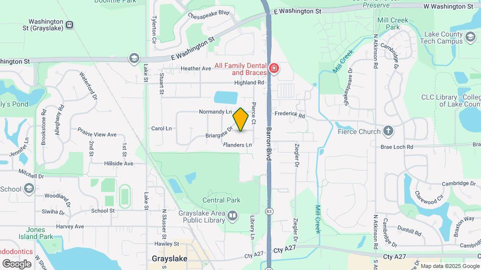 423 Lawrence Ave Map and Location Details