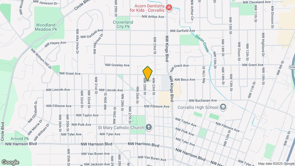 1047 25th NW St Mapa y Detalles de la Ubicación