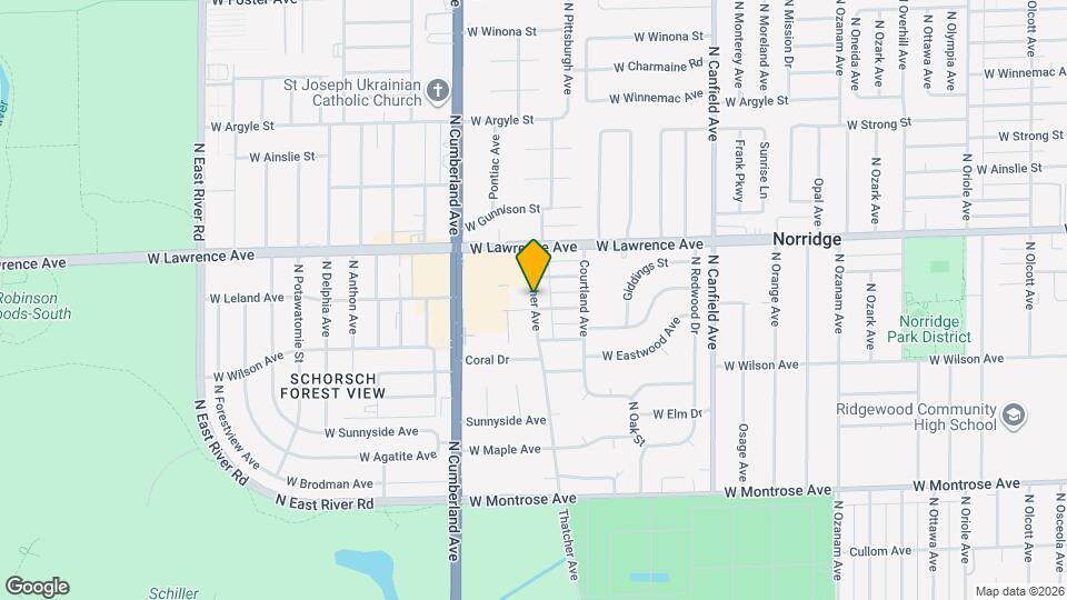 4714 Thatcher Ave Map and Location Details