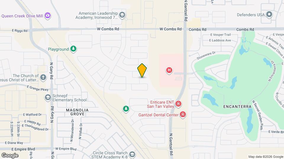 335 W Powell Dr Mapa y Detalles de la Ubicación