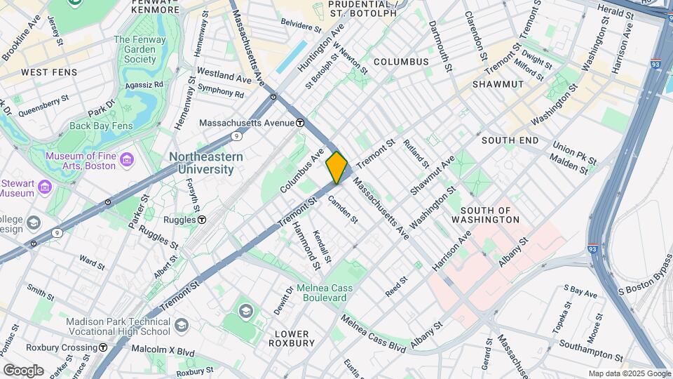 798 Tremont St Map and Location Details