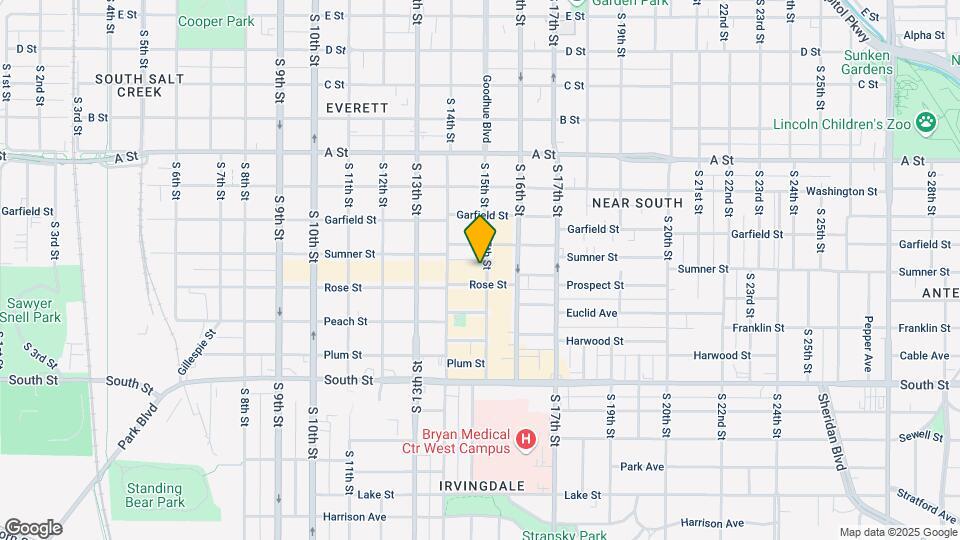 1747 S 15th St Mapa y Detalles de la Ubicación