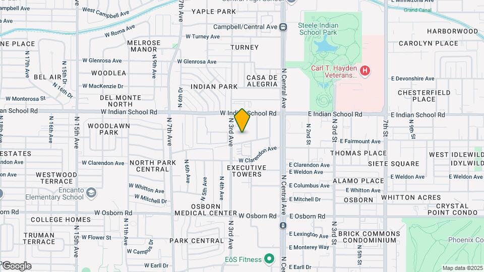 3993 N 3rd Ave, Unit 1 Map and Location Details
