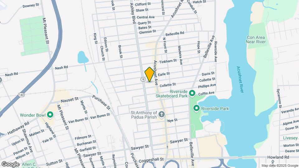 238 Davis St Map and Location Details