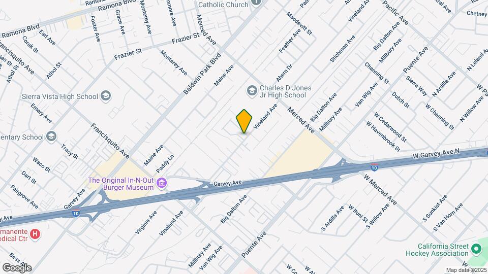 3221 Vineland Ave Mapa y Detalles de la Ubicación