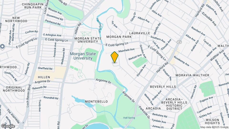 2716 Woodsdale Ave Map and Location Details