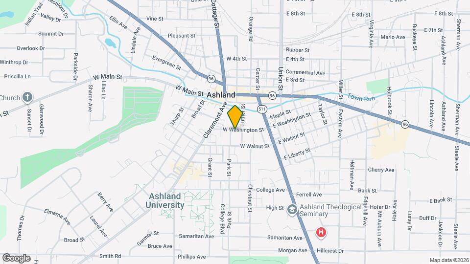 215 W Washington St Map and Location Details