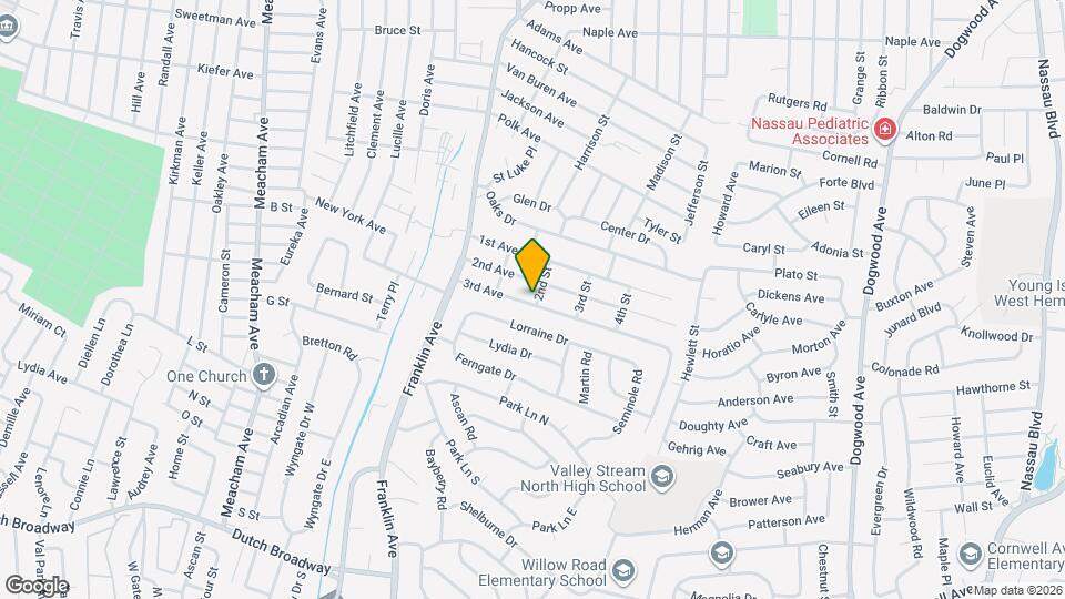 986 Third Ave, Unit 1 Bed 1 Bath Basement Apartment Map and Location Details