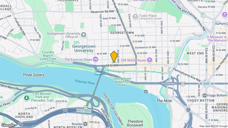 3325 M St NW Map and Location Details