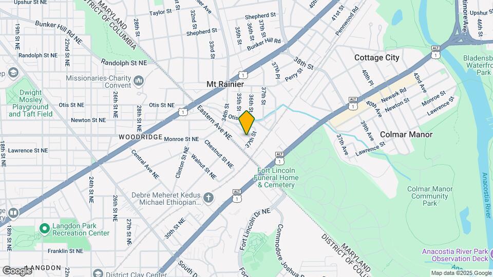 3435 Newton St Map and Location Details