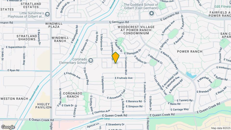 4364 S Tatum Ln Map and Location Details