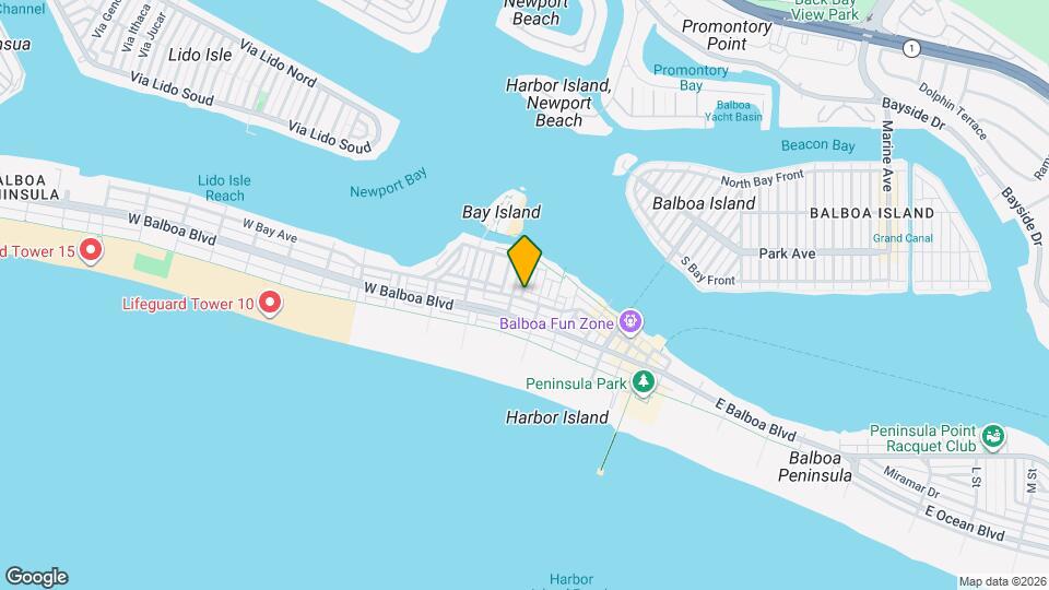 206 E Bay Ave Map and Location Details