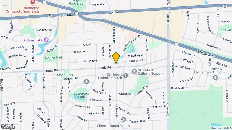 385 Grissom Ct Map and Location Details