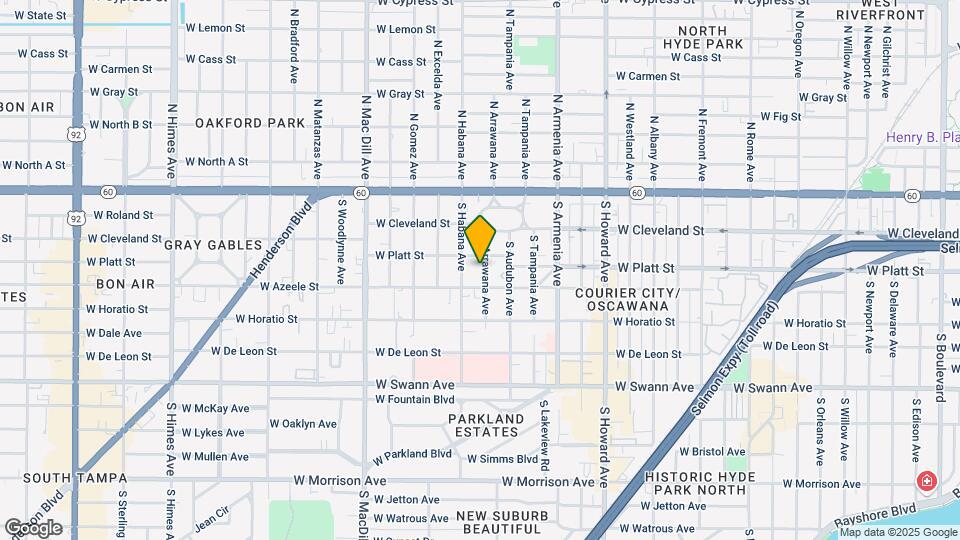 307 S Arrawana Ave Map and Location Details