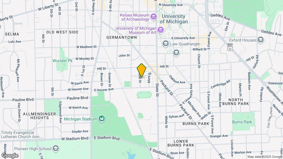 907 Sybil St Map and Location Details