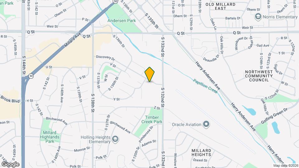 13305 Discovery Dr, Unit 1 Map and Location Details