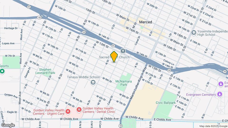 611 11th St Map and Location Details