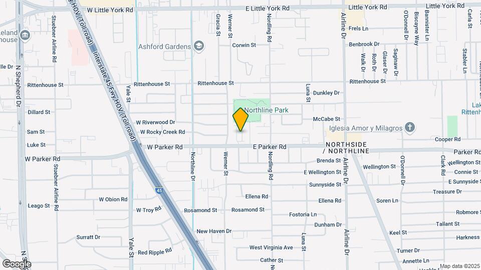 6713 Parker Grv Ln Map and Location Details