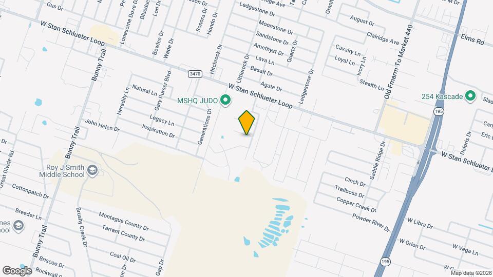 2102 Golden Eagle Dr Mapa y Detalles de la Ubicación