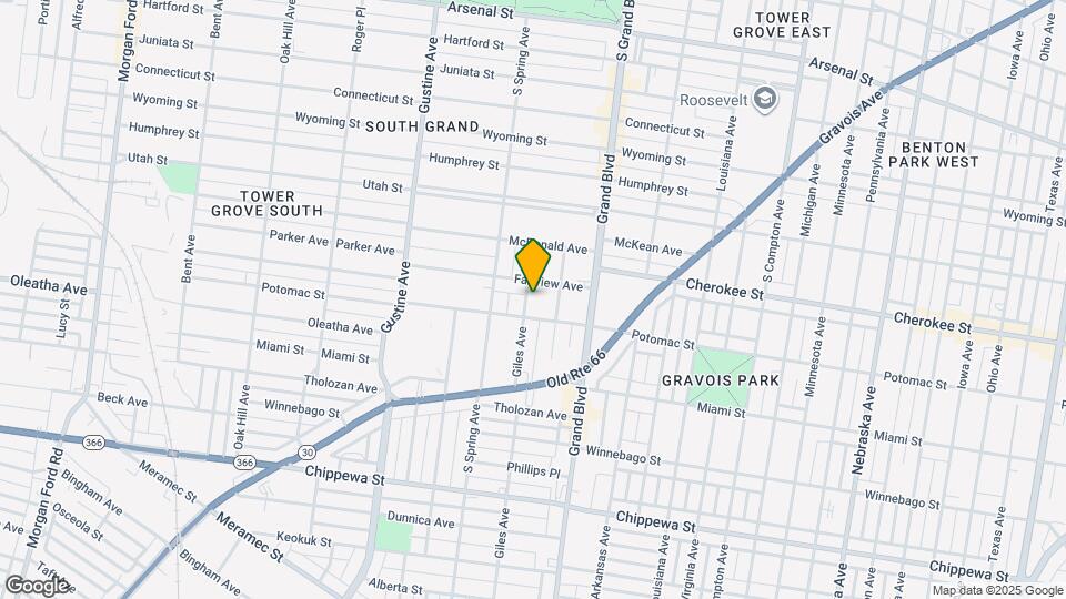 3460 Giles Ave, Unit 3460 Map and Location Details