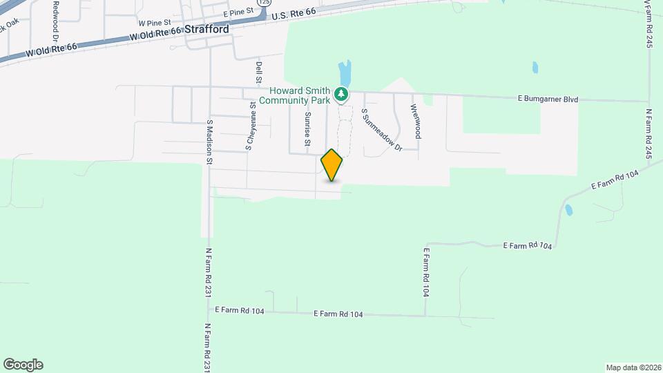 407 E Rosalie St Map and Location Details