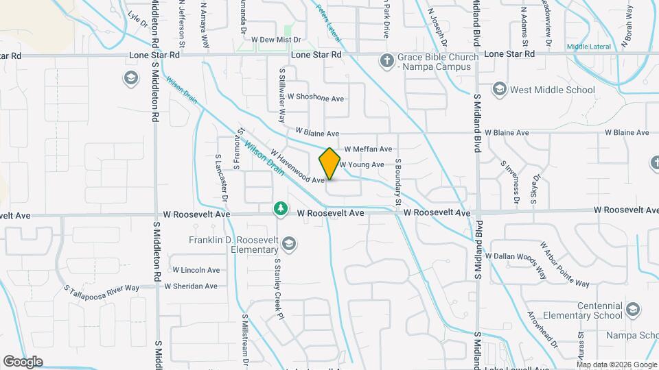 1635 W Havenwood Ave Map and Location Details