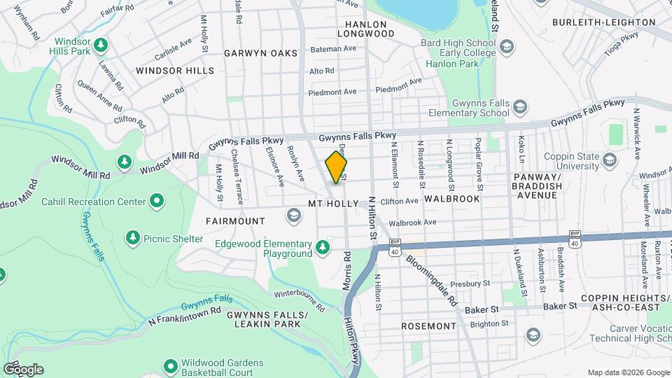 2111 Garrison Blvd Map and Location Details