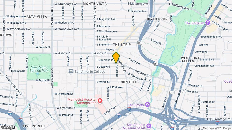 605 Kendall St Mapa y Detalles de la Ubicación