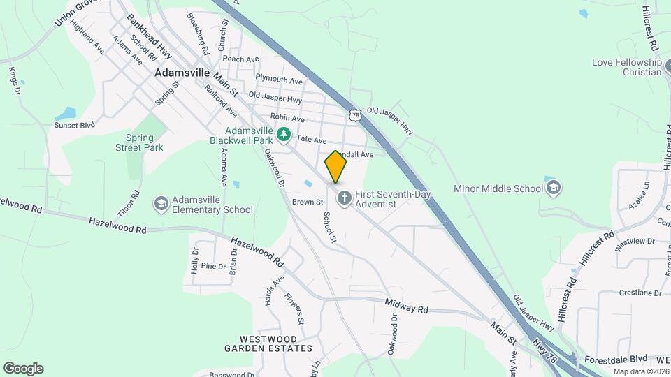 4208 Main St Mapa y Detalles de la Ubicación