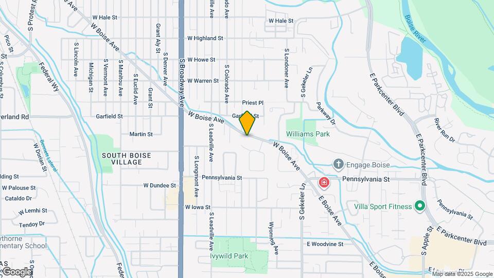 519 W Boise Ave, Unit SFH Mapa y Detalles de la Ubicación