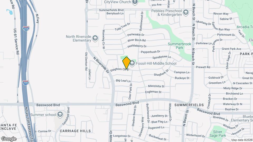 3808 Staghorn Cir S Map and Location Details