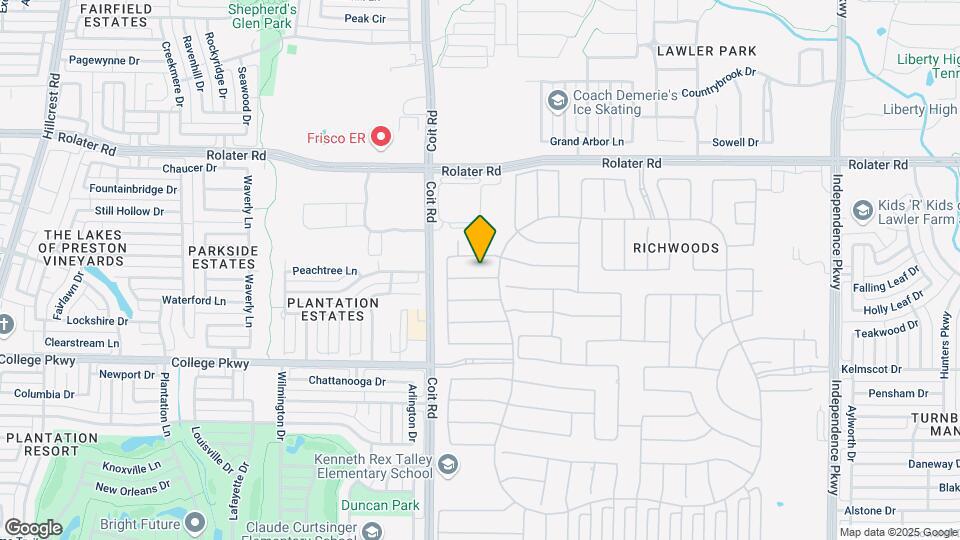 12990 Lourdes Ln Map and Location Details