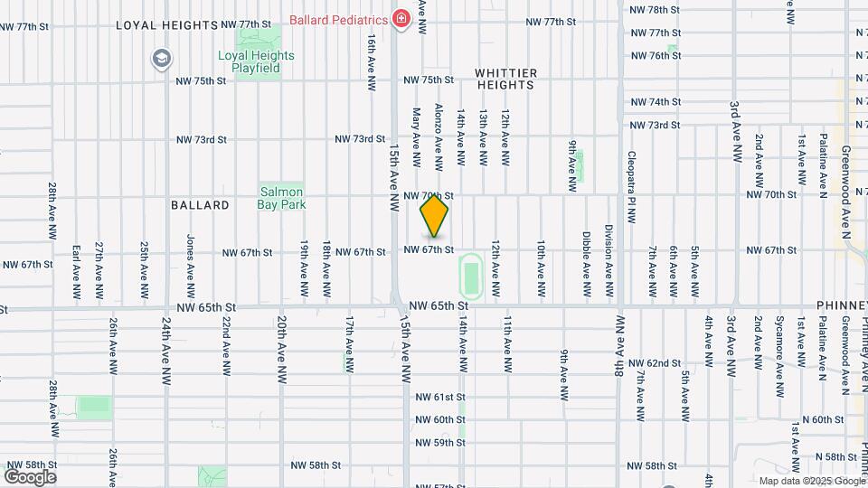 6702 Alonzo Ave NW Mapa y Detalles de la Ubicación