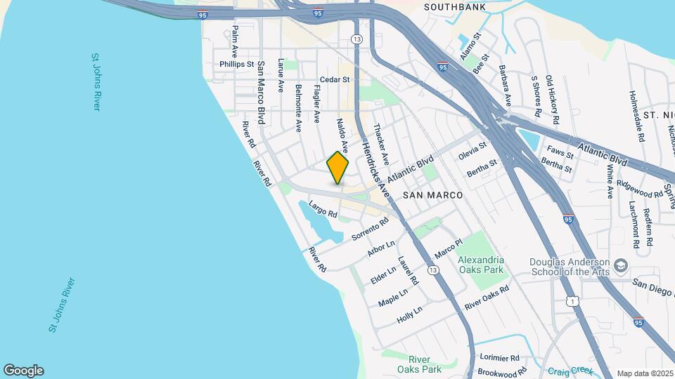 San Marco Apartments Map and Location Details