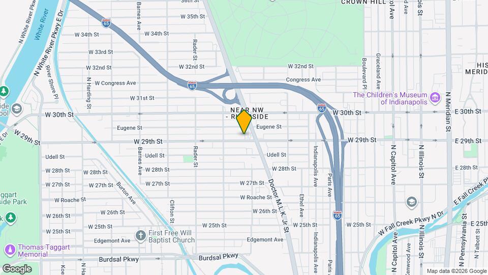 824 W 29th St Mapa y Detalles de la Ubicación