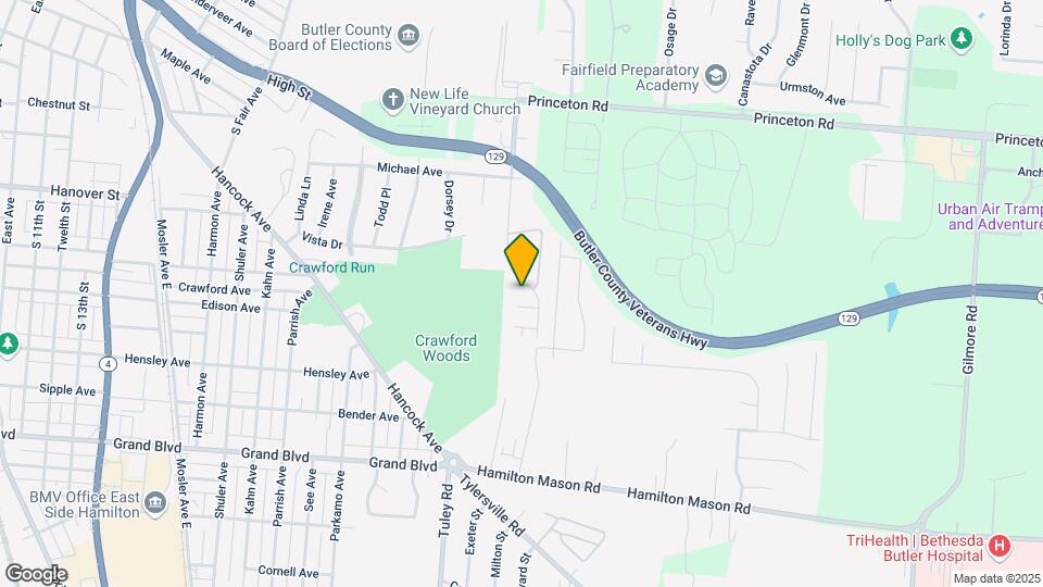 343-345 Hampshire Dr Map and Location Details