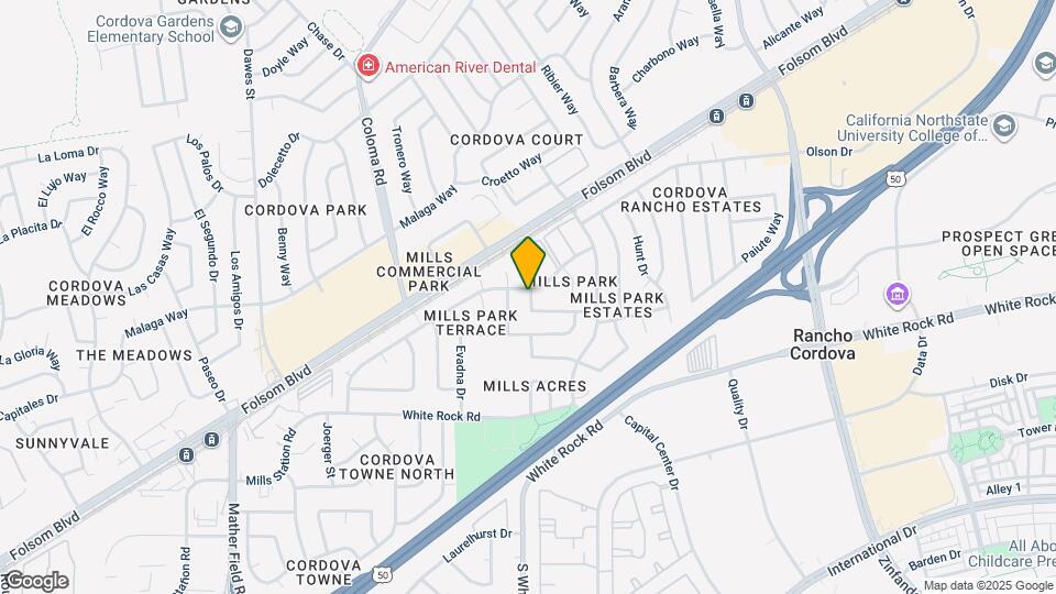 10500 Glenview Way Map and Location Details